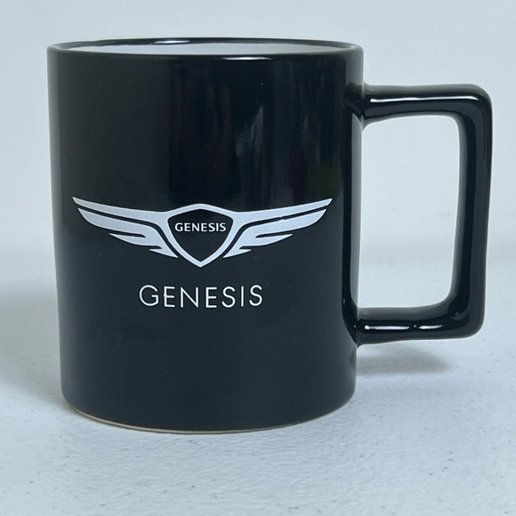 Hyundai Genesis Black Coffee Tea Mug Car Advertising READ - Picture 1 of 8